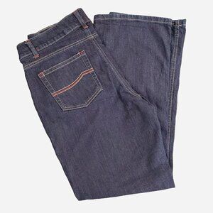 Riders By Lee Jeans Premium Womens 14 P Petite Dark Wash High Rise